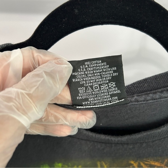 Zion Rootswear Bob Marley 2009 Allover Graphic Tshirt Size 2X - "Joey" - Picture 16 of 16